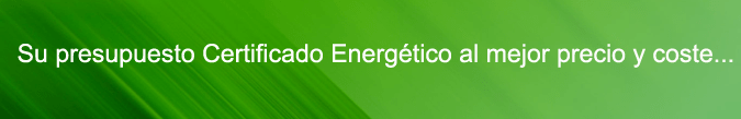 presupuesto certificado energetico coste
